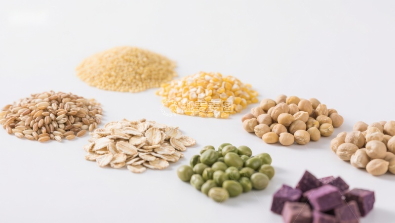 高清大图下载【趣麦麦图】多种谷物与豆类的展示