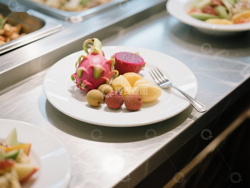 高清大图下载【趣麦麦图】色彩斑斓的水果拼盘