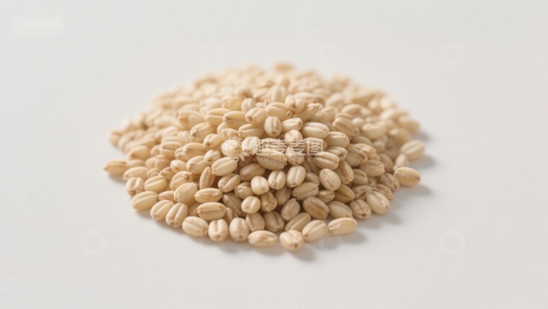 高清大图下载【趣麦麦图】一堆未加工的谷物