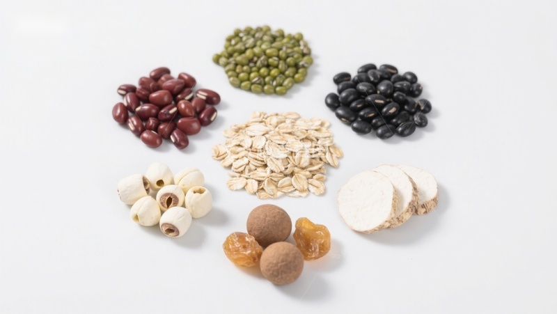 高清大图下载【趣麦麦图】多种健康食材展示