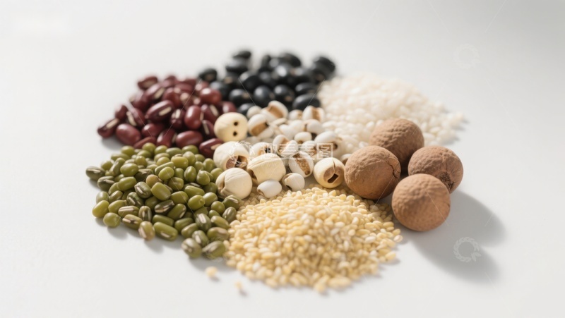 高清大图下载【趣麦麦图】五谷杂粮的色彩组合