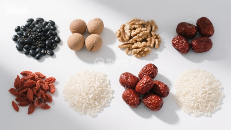 高清大图下载【趣麦麦图】多种健康食材展示