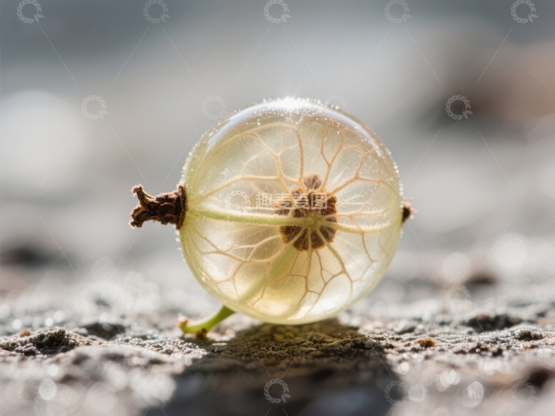 高清大图下载【趣麦麦图】透明果实内部结构特写