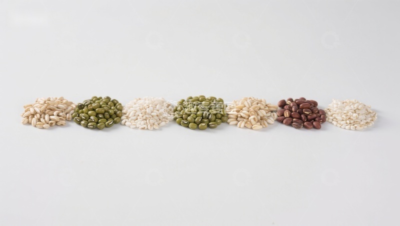 高清大图下载【趣麦麦图】多种谷物与豆类的排列展示