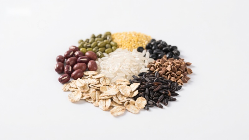 高清大图下载【趣麦麦图】多种谷物与豆类的组合展示