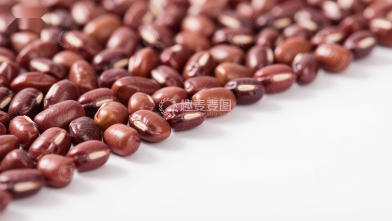 高清大图下载【趣麦麦图】红褐色豆粒整齐排列
