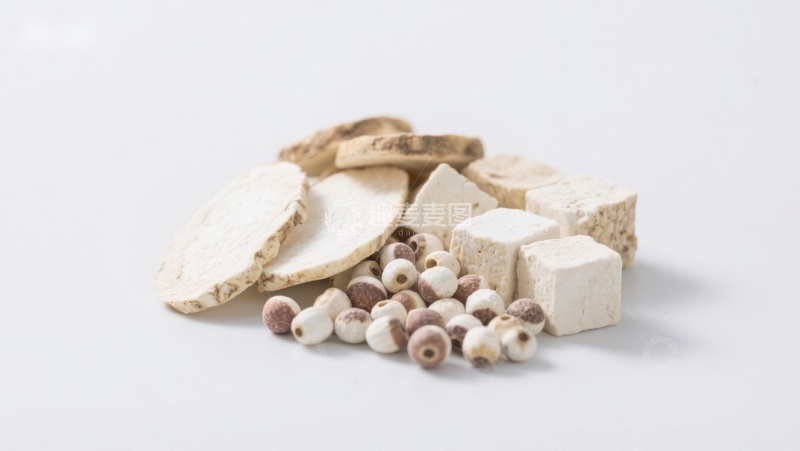 高清大图下载【趣麦麦图】天然药材与珠子的组合