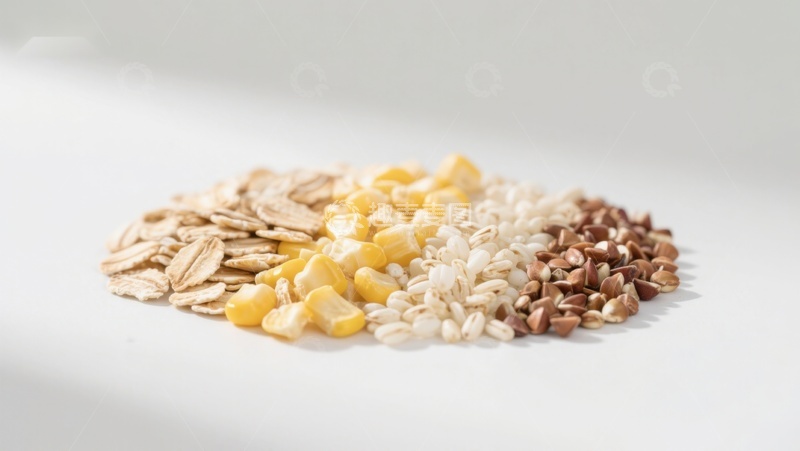 高清大图下载【趣麦麦图】多种谷物混合展示