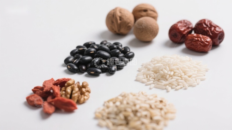 高清大图下载【趣麦麦图】多种健康食材的展示