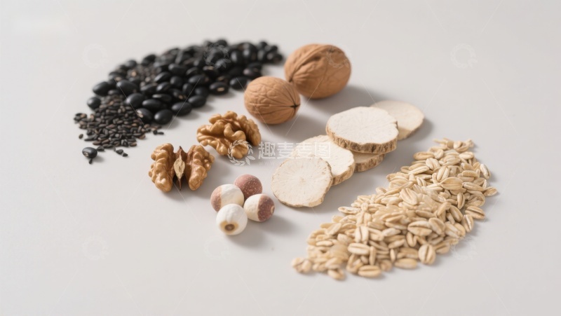 高清大图下载【趣麦麦图】多种健康食材的组合展示