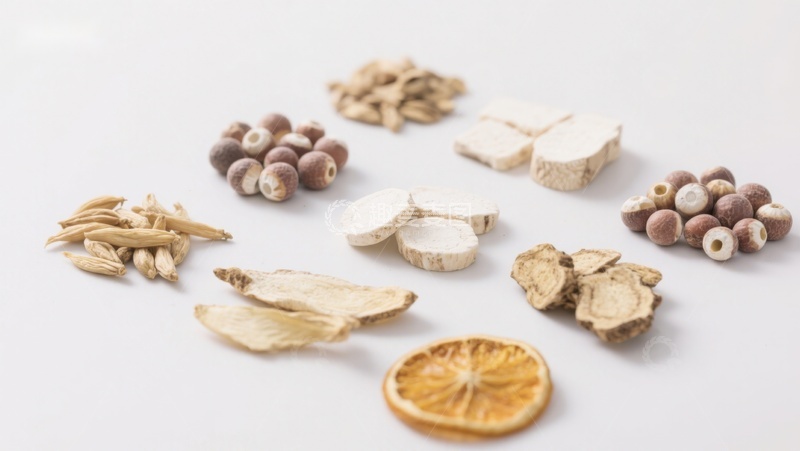 高清大图下载【趣麦麦图】多种中药材展示