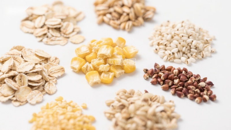 高清大图下载【趣麦麦图】多种谷物与种子的展示