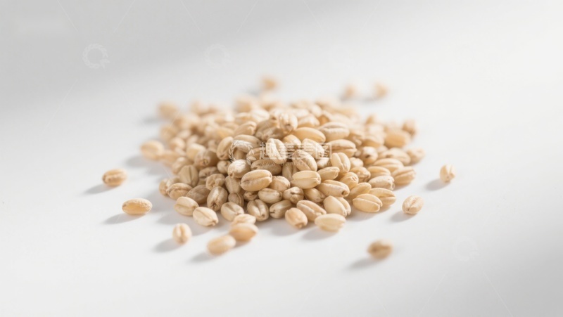 高清大图下载【趣麦麦图】散落的麦粒特写