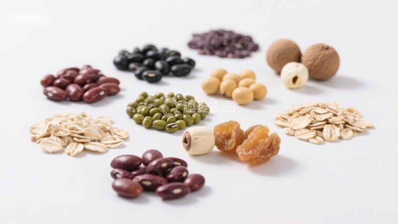 高清大图下载【趣麦麦图】多种健康食材展示