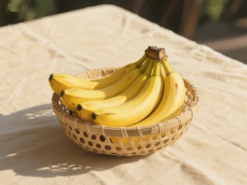 篮子里的香蕉