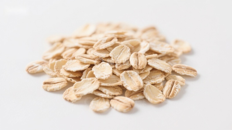 高清大图下载【趣麦麦图】燕麦片堆叠特写