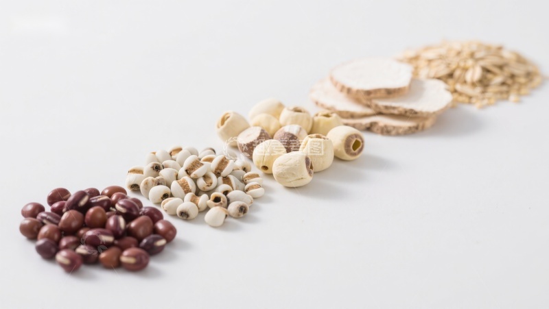 高清大图下载【趣麦麦图】多种传统食材排列展示