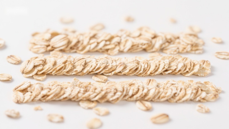 高清大图下载【趣麦麦图】燕麦片整齐排列