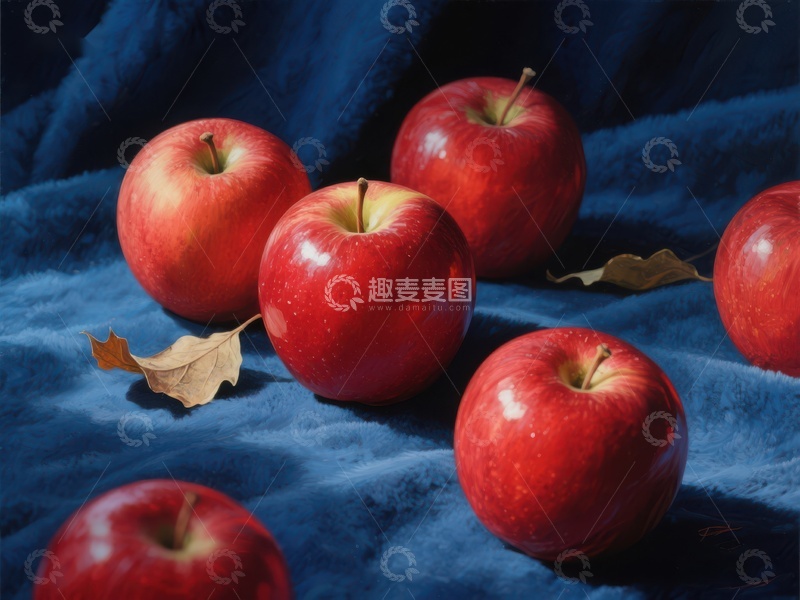 高清大图下载【趣麦麦图】红苹果静物图