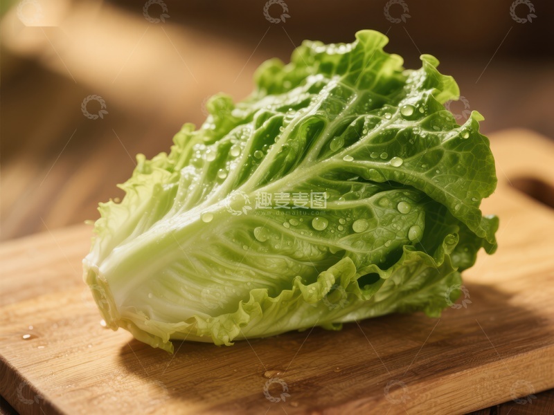 高清大图下载【趣麦麦图】新鲜生菜特写