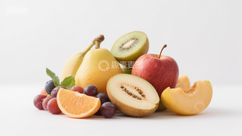 高清大图下载【趣麦麦图】新鲜水果组合展示