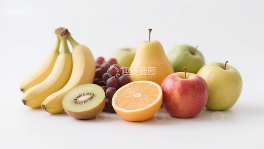 新鲜水果组合展示
