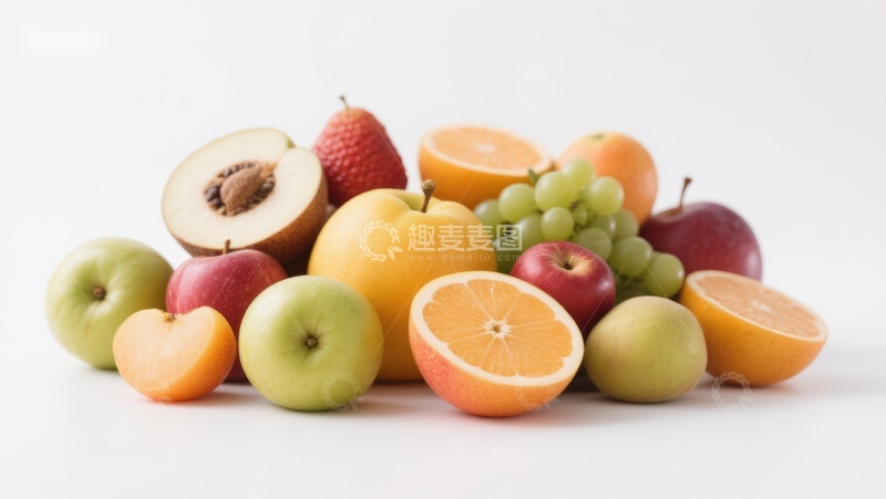 高清大图下载【趣麦麦图】新鲜水果组合展示