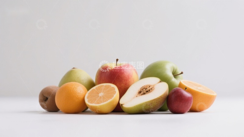 高清大图下载【趣麦麦图】新鲜水果组合静物图
