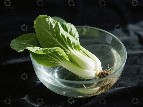 水培小白菜，清新自然