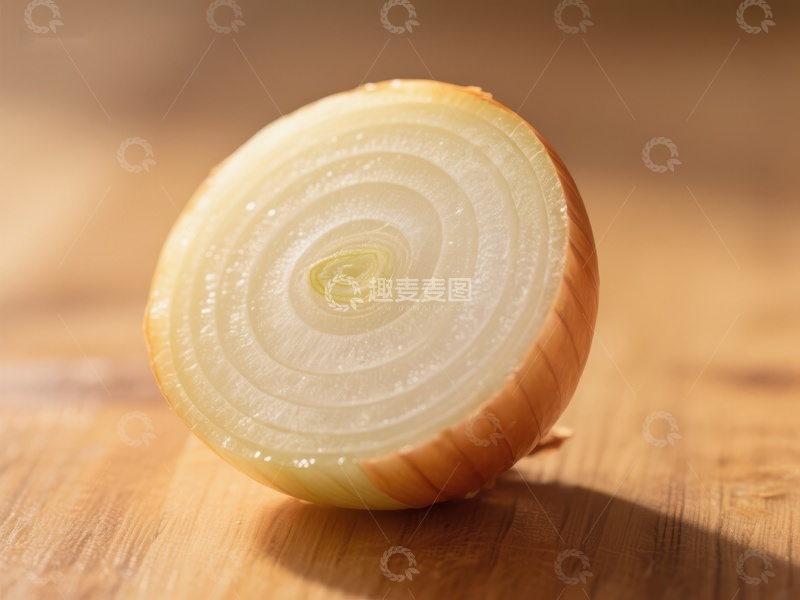 高清大图下载【趣麦麦图】切开的洋葱特写