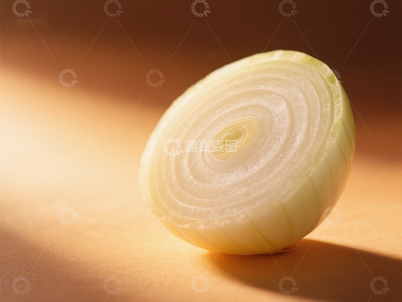高清大图下载【趣麦麦图】切开的洋葱特写