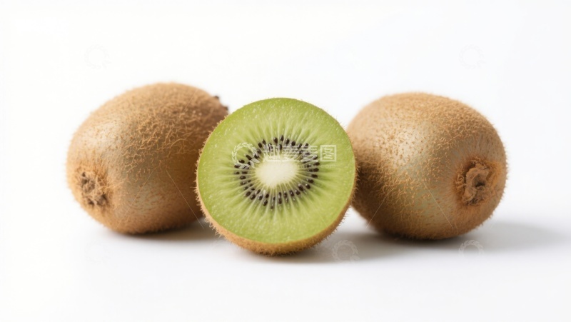 高清大图下载【趣麦麦图】新鲜猕猴桃切面展示