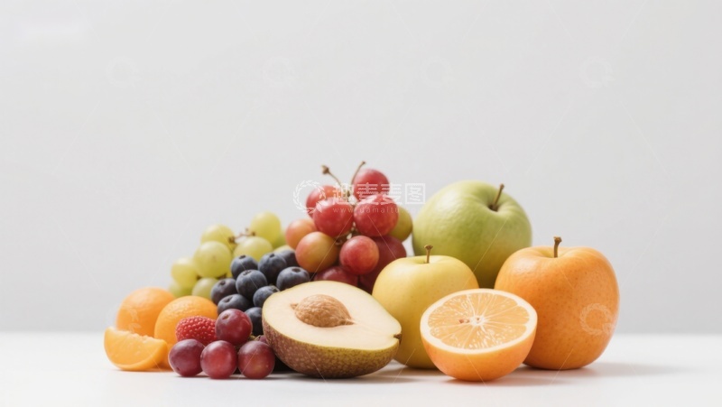 高清大图下载【趣麦麦图】新鲜水果组合静物图