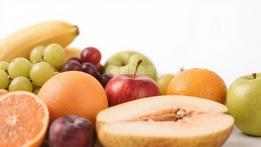 新鲜水果组合展示