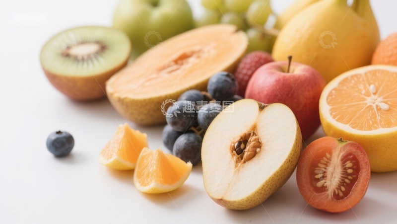 高清大图下载【趣麦麦图】新鲜水果拼盘展示
