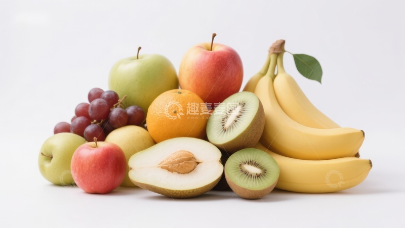 高清大图下载【趣麦麦图】新鲜水果组合展示