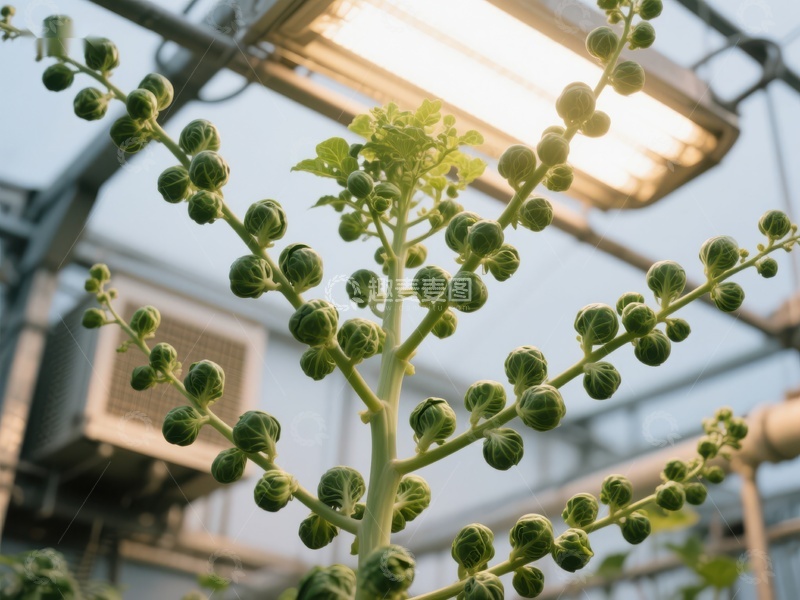 高清大图下载【趣麦麦图】温室中的植物生长