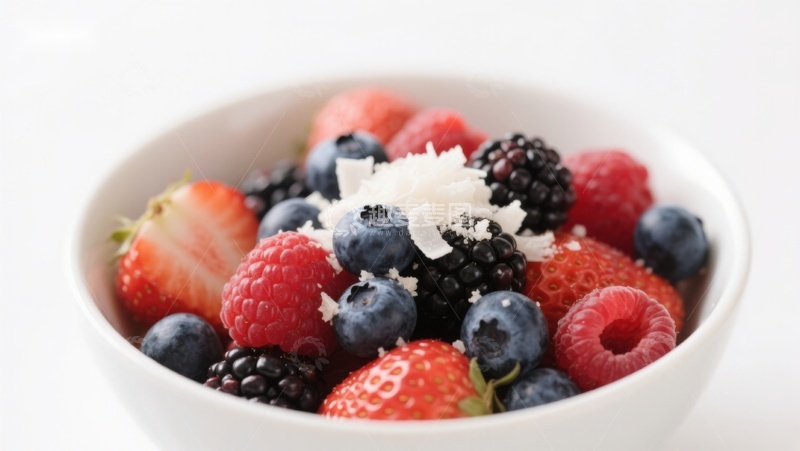 高清大图下载【趣麦麦图】新鲜水果沙拉碗