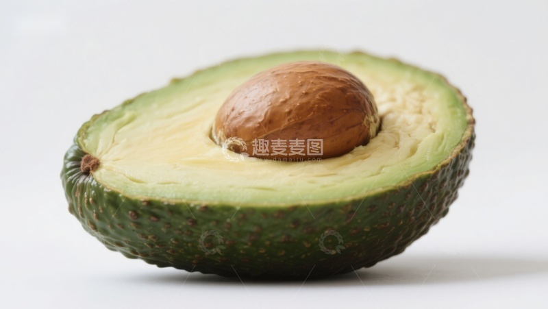 高清大图下载【趣麦麦图】新鲜切开的牛油果