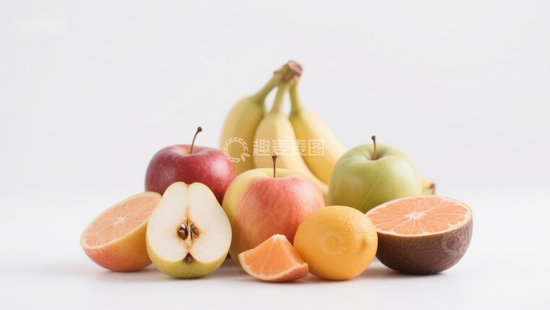 高清大图下载【趣麦麦图】新鲜水果组合展示