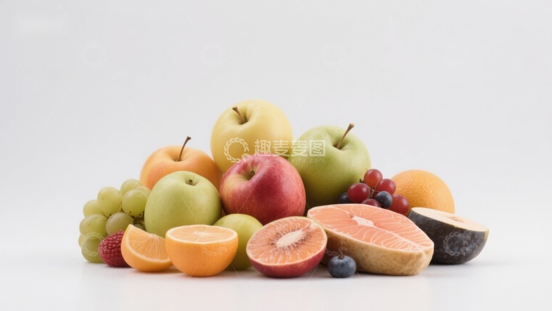高清大图下载【趣麦麦图】新鲜水果组合展示