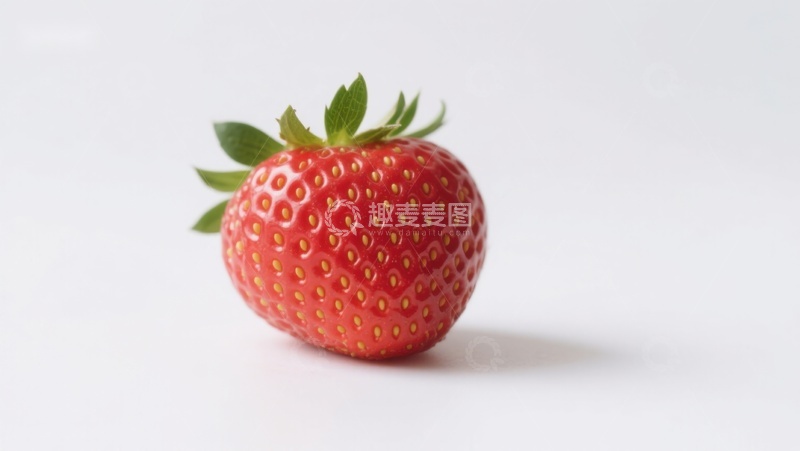 高清大图下载【趣麦麦图】新鲜草莓特写