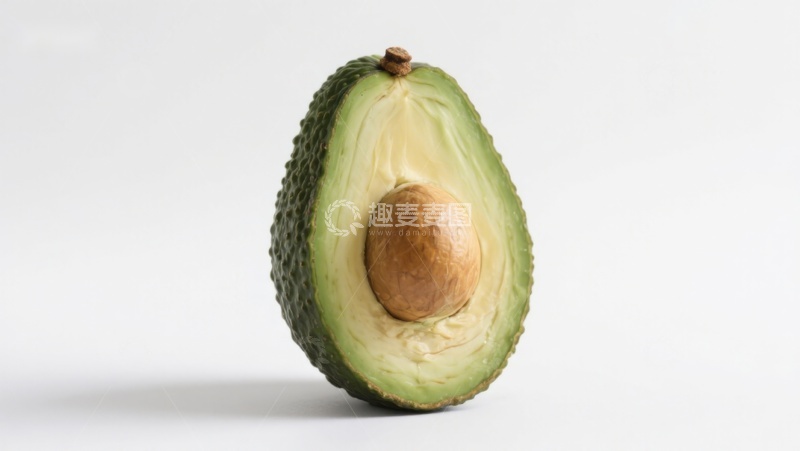 高清大图下载【趣麦麦图】切开的牛油果展示其内部