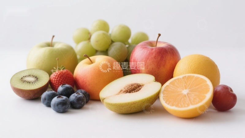 高清大图下载【趣麦麦图】新鲜水果组合展示