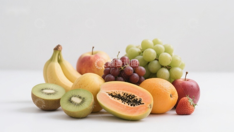 高清大图下载【趣麦麦图】新鲜水果组合展示