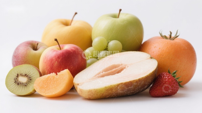 高清大图下载【趣麦麦图】新鲜水果组合展示