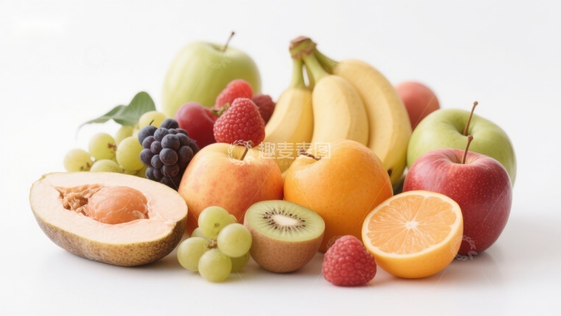 高清大图下载【趣麦麦图】新鲜水果组合展示