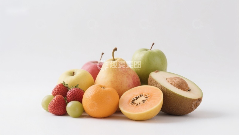 高清大图下载【趣麦麦图】新鲜水果组合展示