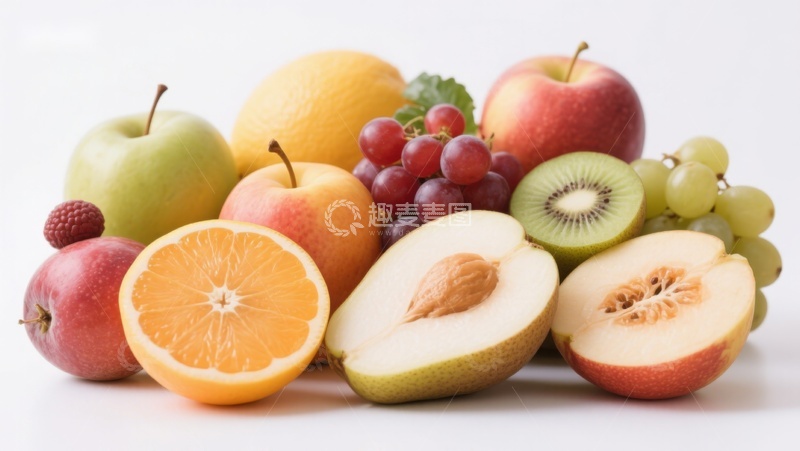 高清大图下载【趣麦麦图】新鲜水果组合展示