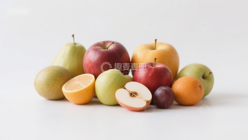 高清大图下载【趣麦麦图】新鲜水果组合展示